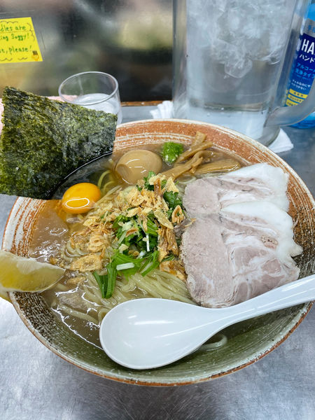 「ゆりかご帆立出汁冷やしまぜそば大盛り」@覆麺 智の写真
