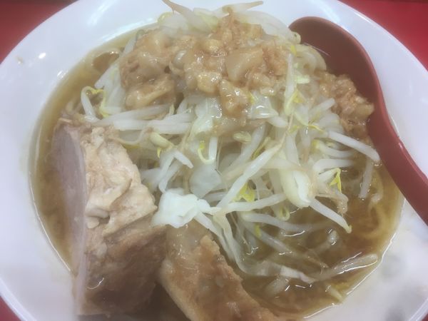 「ミニラーメン コール全普通」@立川マシマシ 足利総本店の写真