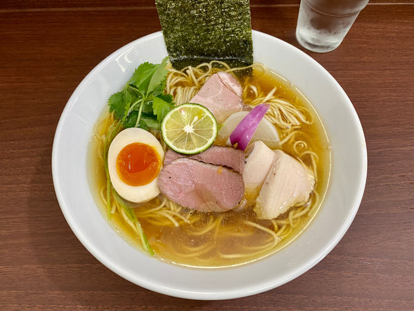 「三種肉特醤油」@中華そば うお青の写真