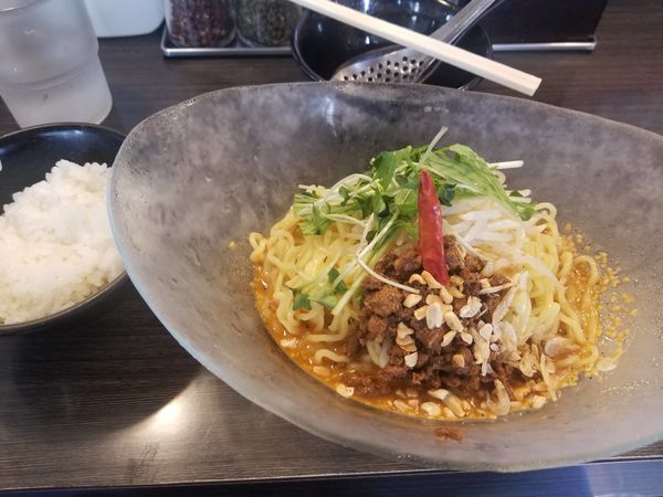 「紅冷やし担担麺」@四川麺条香氣の写真