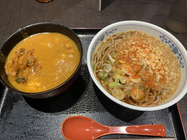 「凛やセットむさし 680円」@SOBA DINING 凛や 池袋店の写真