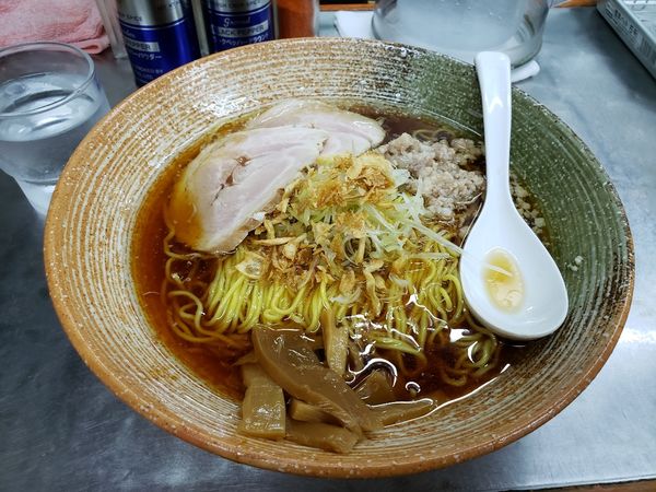 「味玉覆麺ラーメン 醤油」@覆麺 智の写真