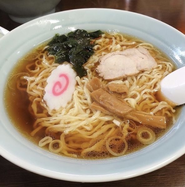 「醤油ラーメン600円大盛200円」@とき乃やの写真