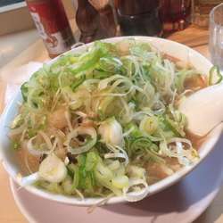 ねぎラーメン　白