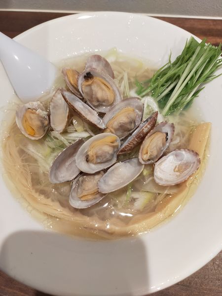 「あさりらーめん」@麺処 リュウグウの写真