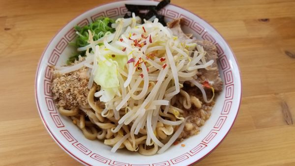 「魚介まぜそば　並」@MBC まぜそばバクバク倶楽部の写真