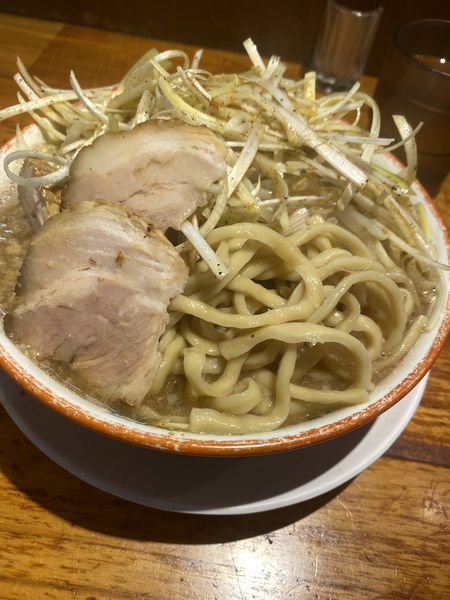 「ネギらーめん」@らーめん バリ男 新橋本店の写真