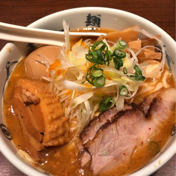 「味噌　武蔵らーめん」@麺屋武蔵 芝浦の写真