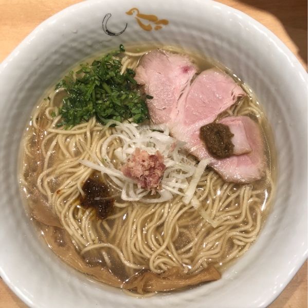 「真鯛と蛤の塩そば」@SOBAHOUSE 金色不如帰 新宿御苑本店の写真