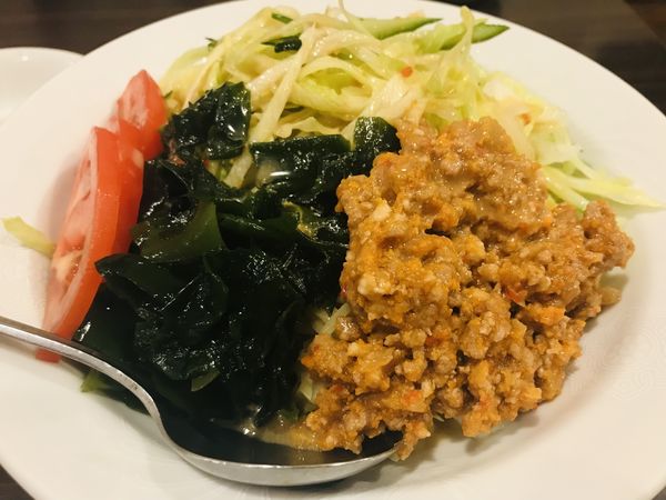 「タンタンメン冷し中華 805円」@中華料理 永昌園 砂町銀座店の写真