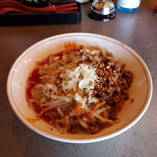 「汁無しグルグルタンタン」@GURU GURU SIROHEBI NOODLEの写真