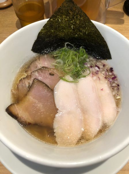 「鯛塩ラーメン」@うまい麺には福来たる 西大橋店の写真
