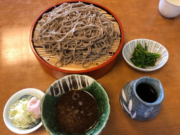 「辛味おろしざる」@高遠そば 入野家の写真