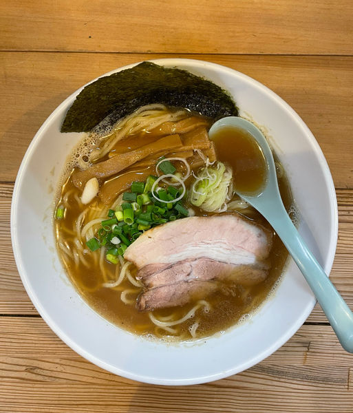 「煮干しそば」@こく味ラーメン かしわ屋の写真