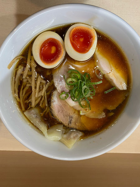 「特製中華そば」@手揉み中華そば 中村の写真