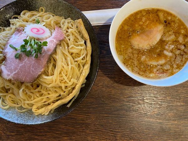 「背脂味噌つけ麺」@麺屋 真心の写真