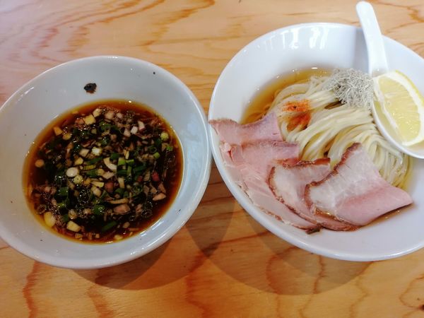 「つけそば(鶏醤油)1000円」@麺尊RAGE RENEGADESの写真