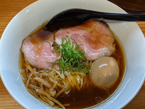 「鶏醤油らぁ麺」@麺FACTORY JAWS 2ndの写真