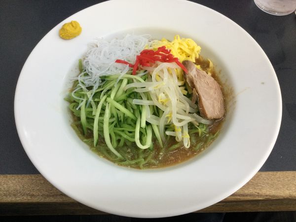 「冷やし中華(¥500)」@博多天神 お茶の水店の写真