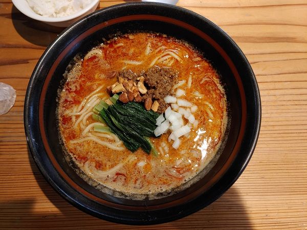 「濃厚にぼし担々麺」@こだわり麺工房 たごの写真