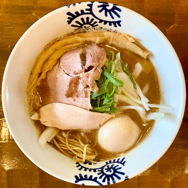 「濃い中華そば（半額クーポン）＋味玉¥100円」@特級中華蕎麦 洋介の写真