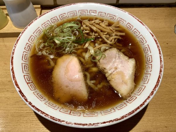 「中華そば醤油750円」@超多加水自家製手揉み麺 きたかた食堂の写真