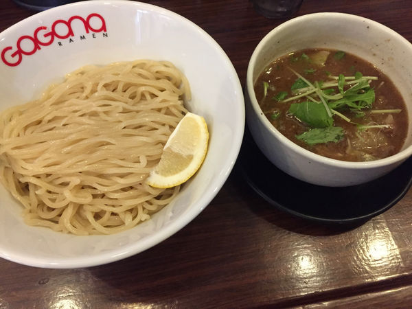 「ホルモンつけ麺」@GaGana RAMEN 極 渋谷店の写真