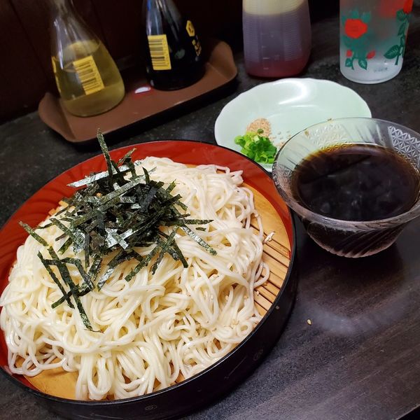 「つけ麺/夏季限定(¥550)」@花水ラオシャン 本店の写真