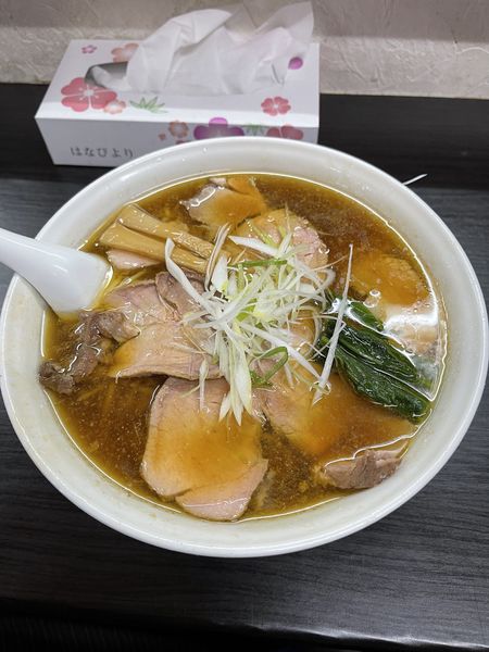 「手打ちチャーシュー麺大盛り」@手打 焔の写真