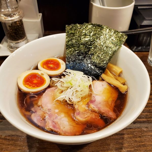 「特製中華そば醤油」@櫻井中華そば店の写真