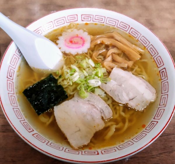 「ラーメン550円」@松葉食堂の写真