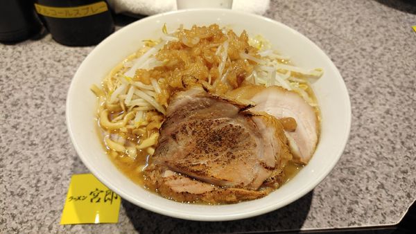 「４周年中盛　￥１９２０」@ラーメン宮郎の写真