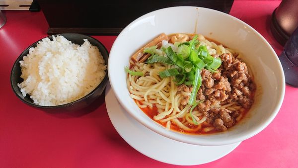 「汁なし担々麺」@ラーメンひばりの写真