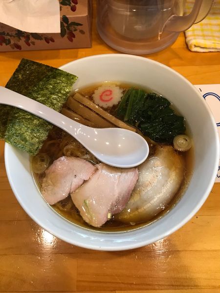「中華そば 750円」@白河手打中華そば 法隆の写真