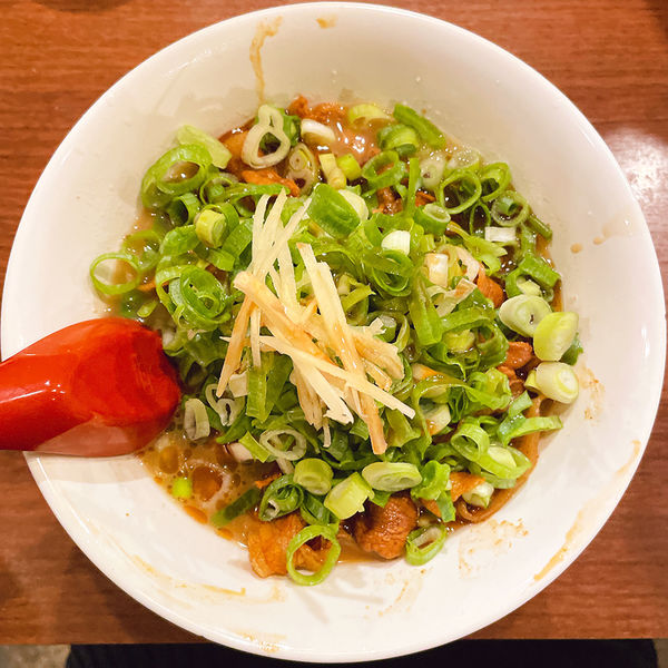 「肉そば 並盛」@ラーメン 唐そば 渋谷2丁目店の写真