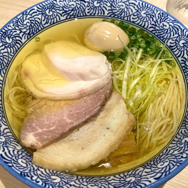 「特製（塩）芳醇香味そば」@麺屋 一燈の写真