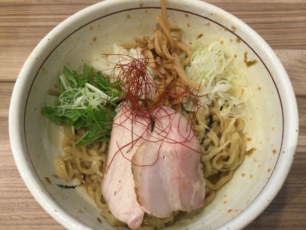 「【限定】大蒜油そば（¥750）」@くじら食堂 nonowa東小金井店の写真