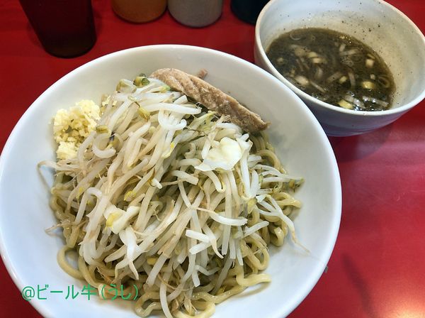 「つけ麺(950円)麺250gニンニク」@豚ゆうの写真