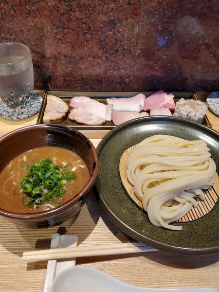 「つけ(小)全部乗せトッピング」@中華蕎麦 とみ田の写真