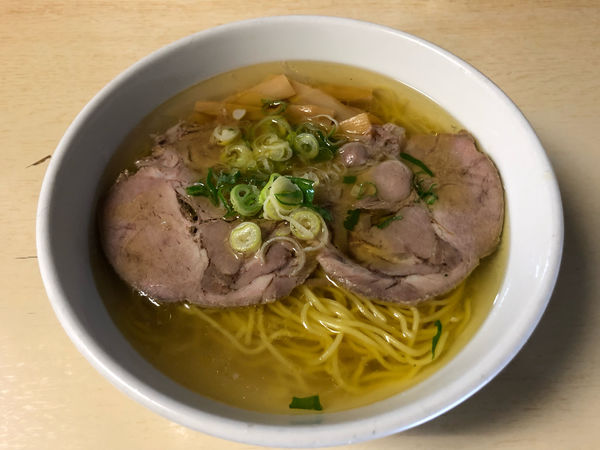 「塩ラーメン」@元祖一条流がんこ 西早稲田店の写真