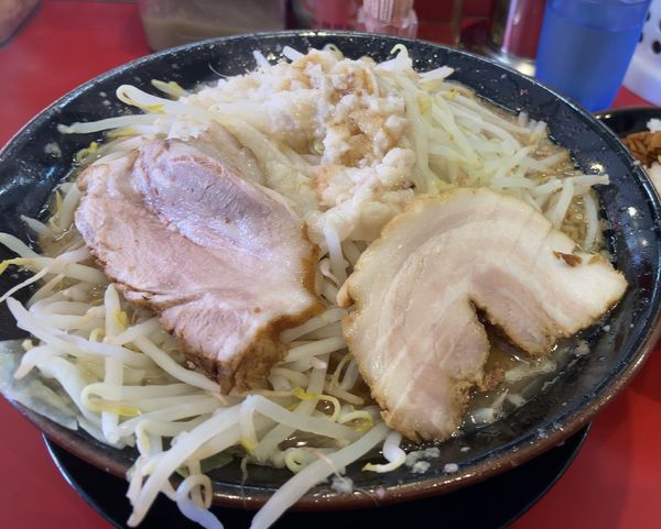 「コテ野菜ラーメン　中盛　バラチャーシュー　アブラ」@家系ラーメン 王道 神道家の写真