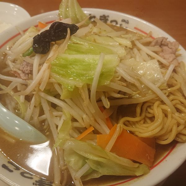 「野菜カレー780円、餃子セット350円」@ラーメンねぎっこ 北福島店の写真