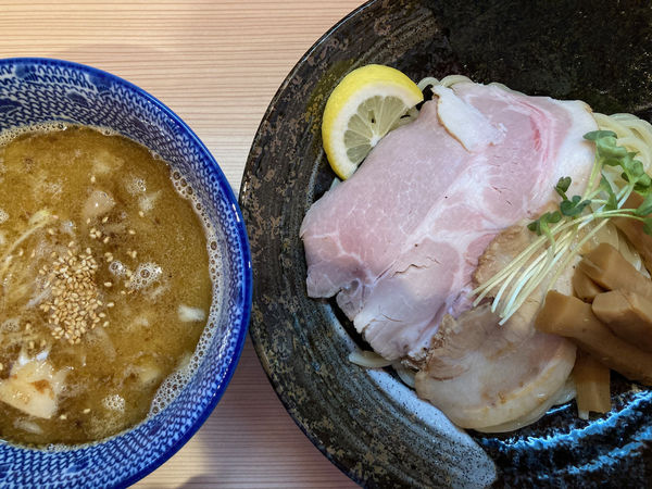 「つけ麺 750円（メンマ+100円）」@麺家 心専の写真