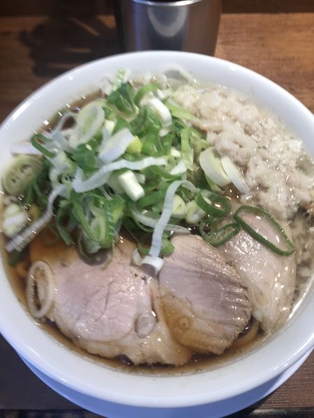 「背脂ネギ中華そば、背脂多め」@煮干し中華そば 小松屋の写真