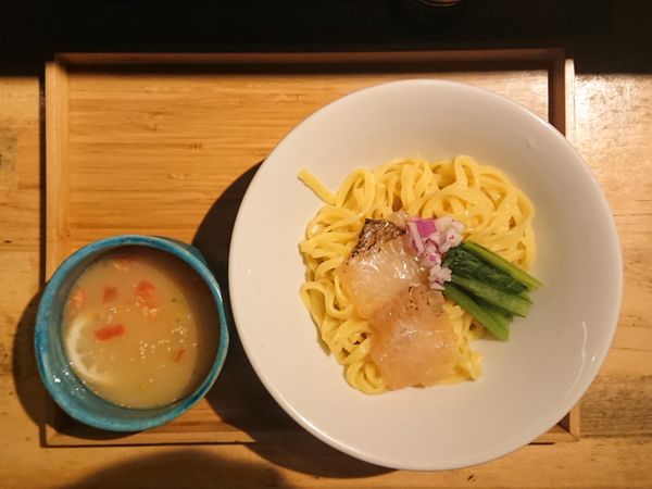 「真鯛つけ麺」@真鯛らぁめん まちかどの写真