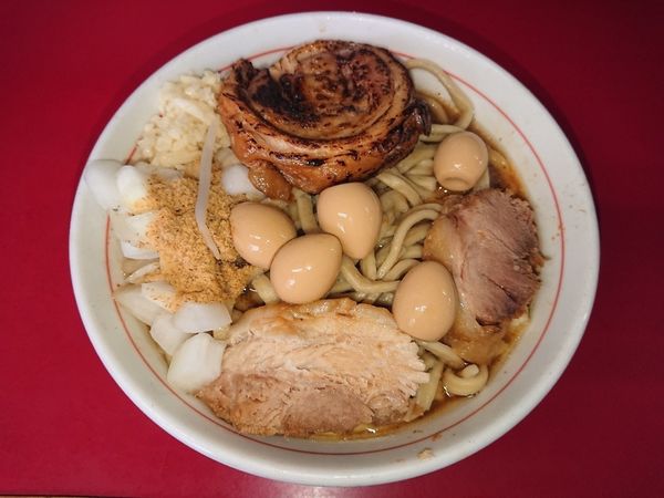 「たま小らーめん＋ 巻きチャーシュー ＋うずら」@蓮爾 登戸店の写真