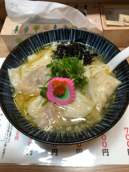 「雲呑中華そばC」@NOODLEBAR 海と雲 らふ家の写真