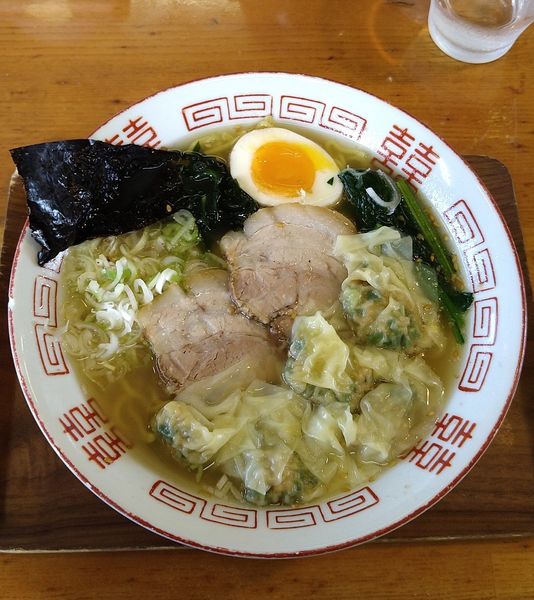 「ワンタンメン(塩) 850円」@ラーメンハウスSADAの写真