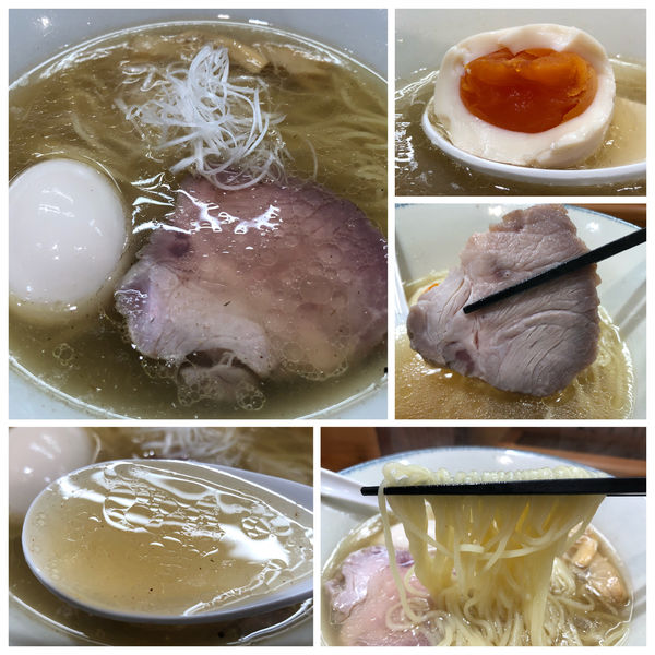 「塩 味玉入り 890円」@中華そば 一清の写真