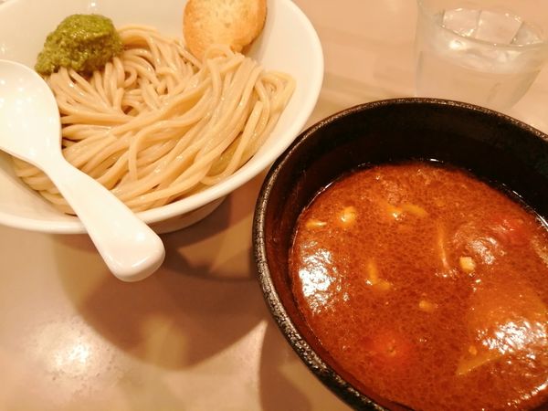 「海老トマトつけ麺」@つけ麺 五ノ神製作所の写真